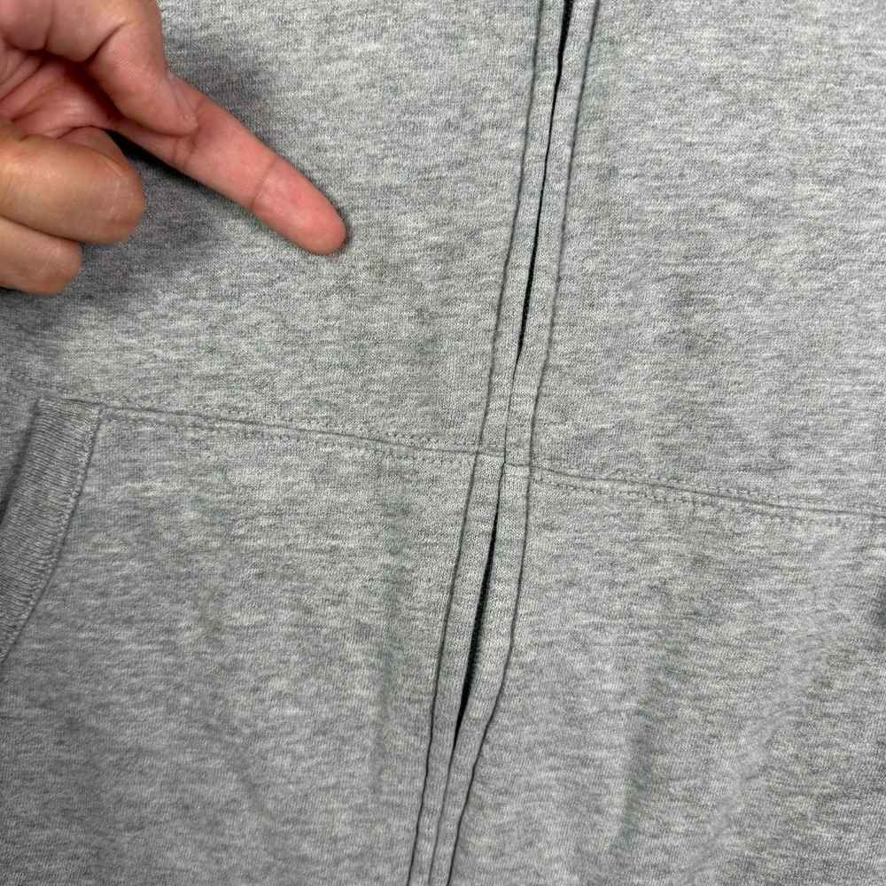 Polo Ralph Lauren Bear Hoodie Mens XL Gray USA Basketball Full Zip Drawstring